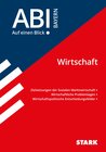 Buchcover STARK Abi - auf einen Blick! Wirtschaft/Recht: Wirtschaft