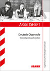 Buchcover STARK Arbeitsheft Gymnasium - Deutsch 10. Kl. Materialgestütztes Schreiben