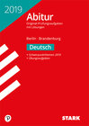 Buchcover STARK Abiturprüfung Berlin/Brandenburg 2019 - Deutsch