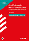 Buchcover STARK Qualifizierender Hauptschulabschluss 2019 - Mathematik, Deutsch - Thüringen
