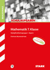 Buchcover STARK Schulaufgaben Realschule - Mathematik 7. Klasse Wahlpflichtgruppe I - Bayern