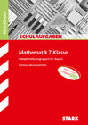 Buchcover STARK Schulaufgaben Realschule - Mathematik 7. Klasse Wahlpflichtgruppe II/III - Bayern