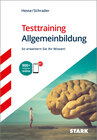 Buchcover STARK Testtraining Allgemeinbildung