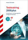 Buchcover STARK Testtraining 2000plus