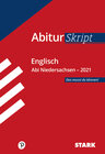 Buchcover STARK AbiturSkript - Englisch - Niedersachsen 2021