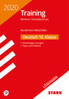 Buchcover STARK Lösungen zu Training Mittlerer Schulabschluss 2020 - Deutsch - NRW