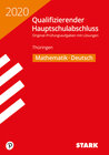 Buchcover STARK Qualifizierender Hauptschulabschluss 2020 - Mathematik, Deutsch - Thüringen