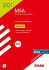 Buchcover STARK Lösungen zu Original-Prüfungen und Training MSA 2021 - Deutsch - Schleswig-Holstein