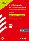 Buchcover STARK Qualifizierender Hauptschulabschluss 2021 - Mathematik, Deutsch - Thüringen