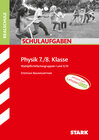 Buchcover STARK Schulaufgaben Realschule - Physik 7./8. Klasse