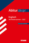Buchcover STARK AbiturSkript - Englisch - Niedersachsen 2022