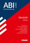 Buchcover STARK Abi - auf einen Blick! Deutsch Hessen ab 2022