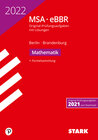 Buchcover STARK Original-Prüfungen MSA/eBBR 2022 - Mathematik - Berlin/Brandenburg