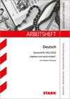 Buchcover STARK Arbeitsheft - Deutsch - BaWü - Ganzschrift 2022/23 - Pressler: Nathan und seine Kinder