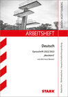 Buchcover STARK Arbeitsheft - Deutsch - BaWü - Ganzschrift 2022/23 - Brandt: Blackbird