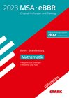 Buchcover STARK Lösungen zu Original-Prüfungen und Training MSA/eBBR 2023 - Mathematik - Berlin/Brandenburg