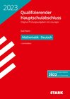 Buchcover STARK Qualifizierender Hauptschulabschluss 2023 - Mathematik, Deutsch - Sachsen