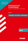Buchcover STARK Abschlussprüfung Fachakademie 2023 - Pädagogik, Psychologie, Heilpädagogik - Bayern