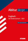 Buchcover STARK AbiturSkript - Englisch - Niedersachsen 2023