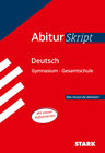 Buchcover STARK AbiturSkript - Deutsch