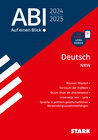 Buchcover STARK Abi - auf einen Blick! Deutsch NRW ab 2024