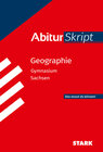 Buchcover STARK AbiturSkript - Geographie - Sachsen