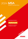 Buchcover STARK Lösungen zu Original-Prüfungen und Training MSA 2024 - Mathematik - Schleswig-Holstein