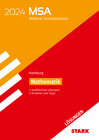 Buchcover STARK Lösungen zu Original-Prüfungen und Training MSA 2024 - Mathematik - Hamburg