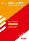 Buchcover STARK Lösungen zu Original-Prüfungen und Training MSA/eBBR 2024 - Mathematik - Berlin/Brandenburg