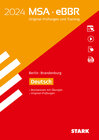 Buchcover STARK Original-Prüfungen und Training MSA/eBBR 2024 - Deutsch - Berlin/Brandenburg