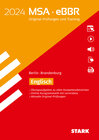 Buchcover STARK Original-Prüfungen und Training MSA/eBBR 2024 - Englisch - Berlin/Brandenburg