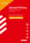 Buchcover STARK Zentrale Prüfung 2024 - Englisch 10. Klasse - Brandenburg