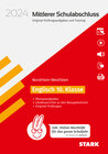 Buchcover STARK Original-Prüfungen und Training - Mittlerer Schulabschluss 2024 - Englisch - NRW - inkl. Online-Nachhilfe