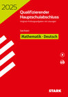 Buchcover STARK Qualifizierender Hauptschulabschluss 2025 - Mathematik, Deutsch - Sachsen