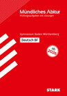 Buchcover STARK Deutsch BF - Mündliche Abiturprüfung ab 2026 BW - Prüfungsvorbereitung