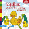 Buchcover Malen nach Zahlen von 1-12 - rot