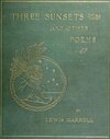 Buchcover Three Sunsets And Other Poems