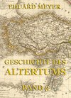 Buchcover Geschichte des Altertums, Band 3