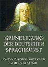 Buchcover Grundlegung der deutschen Sprachkunst