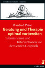 Buchcover Beratung und Therapie optimal vorbereiten