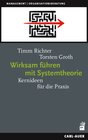 Buchcover Wirksam führen mit Systemtheorie