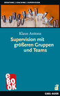 Buchcover Supervision mit größeren Gruppen und Teams