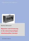 Buchcover Migration und Erinnerung in der deutschsprachigen interkulturellen Literatur