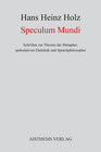 Buchcover Speculum Mundi