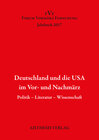 Buchcover Deutschland und die USA im Vor- und Nachmärz