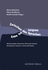 Buchcover Zwischen den Sprachen / Entre les langues