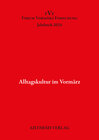 Buchcover Alltagskultur im Vormärz