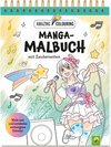 Buchcover Manga-Malbuch mit Zauberseiten. Tolles Geschenk für Fans!