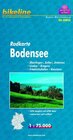 Buchcover Radkarte Bodensee 1:75 000. Überlinger-, Zeller-, Untersee. Lindau, Bregenz, Friedrichshafen, Konstanz. Mit Zentrums- un