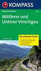 Buchcover KOMPASS Wanderführer Mittlerer und Unterer Vinschgau